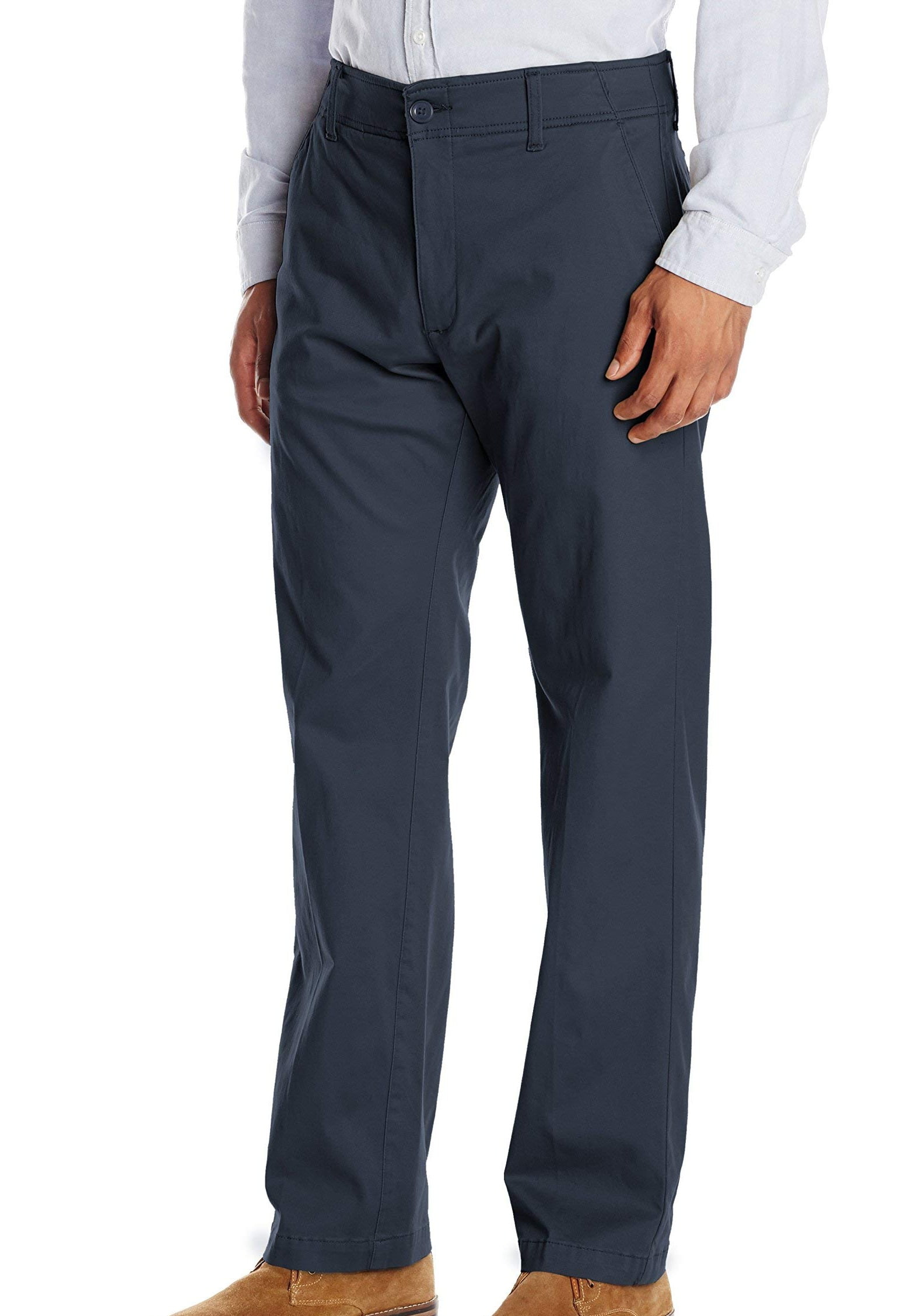 Lee - Men'[s Pants Navy 52x30 Comfort-Fit Khakis Stretch 52 - Walmart ...