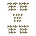 thumbnail image 2 of Kenally 10 piezas cubierta de esquina de armario borde de Metal Protector decoración Type2 NO2, 2 of 6