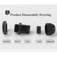 thumbnail image 6 of Waterproof cable connectors, wire connectors, nylon material, 6 of 8