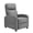 No massage-Gray, variant on Gianna Massage Recliner Chair for Adults, Adjustable Home Theater Seating with Lumbar Support for Living Room, Modern Fabric Reclining, Beige