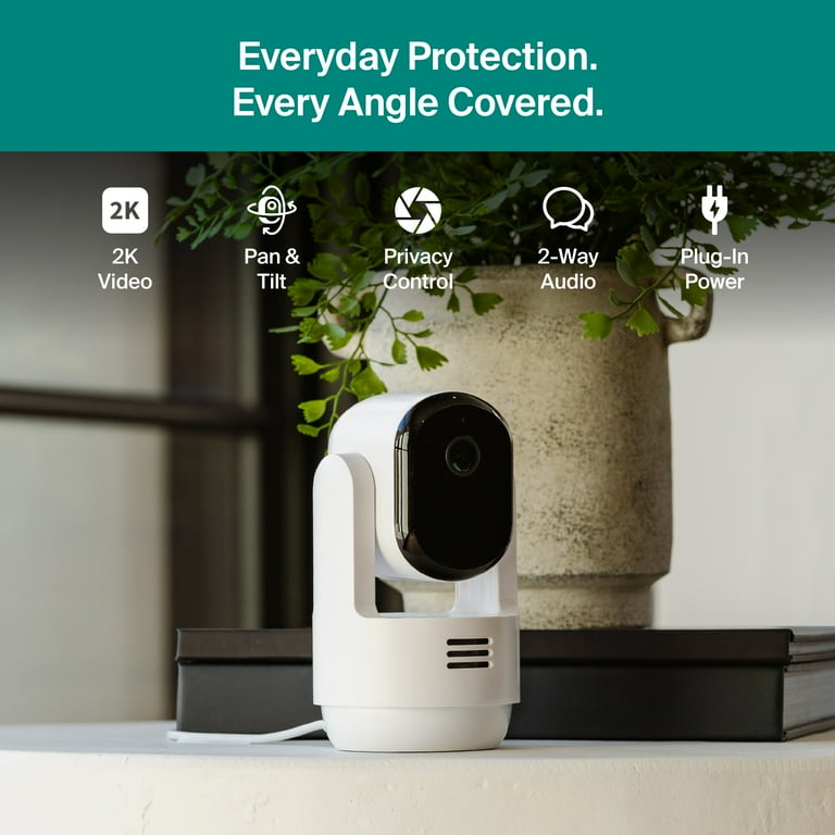 Arlo Essential Indoor Pan Tilt Security Camera (2025 Release) - 2K