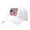 White, variant on Helii 250 Years America 1776-2026 Baseball Cap – 250th Anniversary Patriotic Hat for Men Women, Washed Cotton Cowboy Hybrid Cap, 4th of July Independence Day Cap Black,A