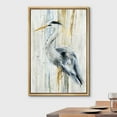 thumbnail image 2 of wall26 Framed Canvas Print Wall Art Pastel Watercolor Streak Crane Bird Nature Wilderness Illustrations Modern Art Decorative Rustic Relax/Calm for Living Room, Bedroom, Office - 16"x24" Na, 2 of 5