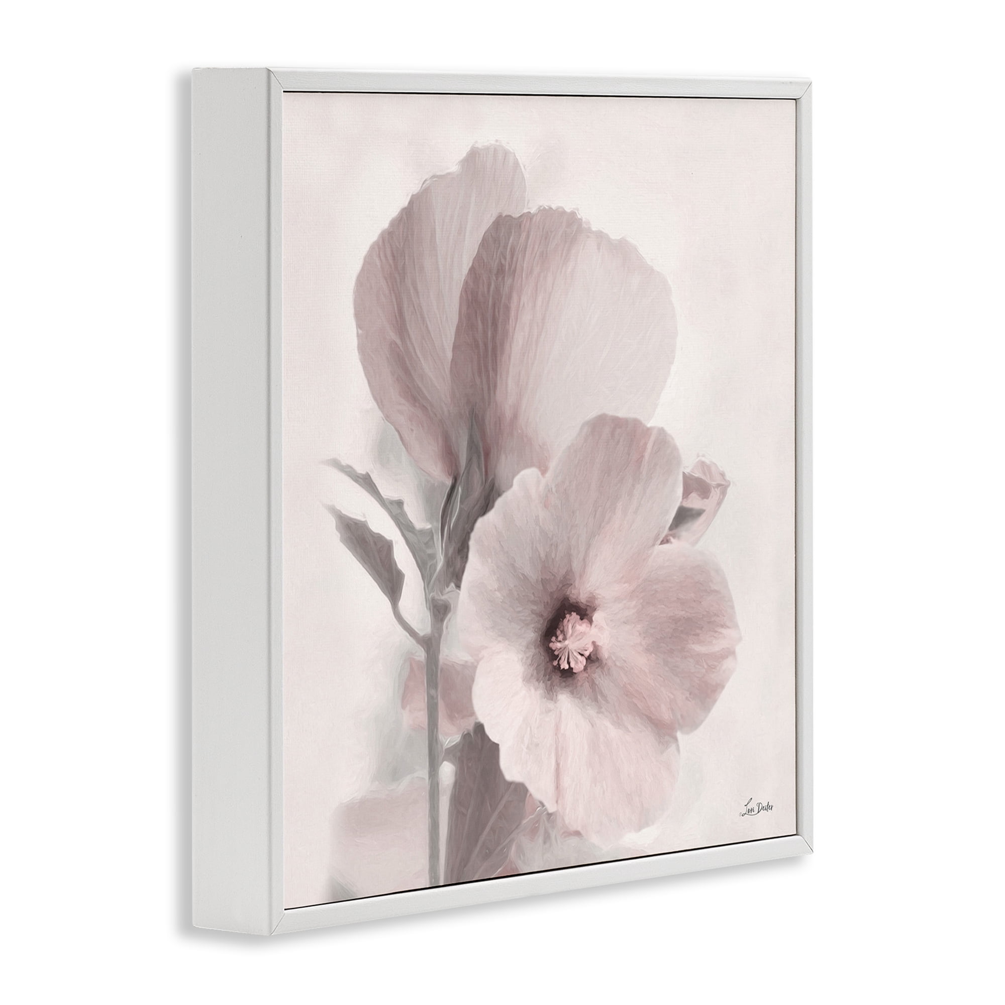 Stupell Industries Vintage Apple Blossom Botanical & Floral Painting White Framed Art Print Wall Art, 24 x 24