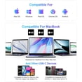 thumbnail image 3 of UtechSmart USB C Hub, USB C Ethernet Multiport Adapter, 6 In 1 USB C to  Dock Compatible for  Pro/Air, Chromebook, 3 of 10