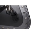 thumbnail image 3 of Studded PVC Motorcycle Saddlebag With Gun Holsters, 3 of 10