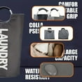thumbnail image 5 of 90L Large Laundry Basket, Collapsible Laundry Bag, standing Tall Clothes Hamper, Foldable Washing Bin, 5 of 10
