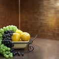 thumbnail image 2 of FASÄDE Ripple Decorative Vinyl Backsplash 15 sq ft Kit in Antique Bronze, 2 of 6