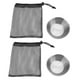 thumbnail image 1 of Cuenco con mango plegable para acampar al aire libre, suministros de Picnic medidores de boca ancha, 2 uds., 1 of 8