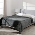 thumbnail image 2 of Toytexx 15 lbs Weighted Blanket with Removable Duvet Cover, Twin Size 60"x80", Grey, for Adults, 2 of 7