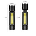 thumbnail image 3 of Penkiiy Rechargeable LED Flashlight,1000 Lumens Powerful Flashlights Zoomable, Rechargeable Flashlight with 4 Modes Powerful Brightest Flashlight Waterproof, 3 of 9