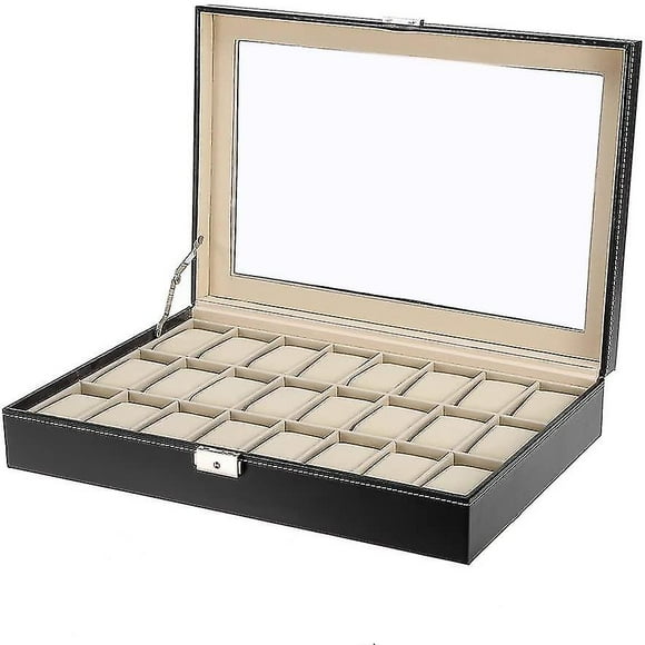 Watch Box 24 Watches Watch Case Men Watch Box Women Watch Case Men Lockable