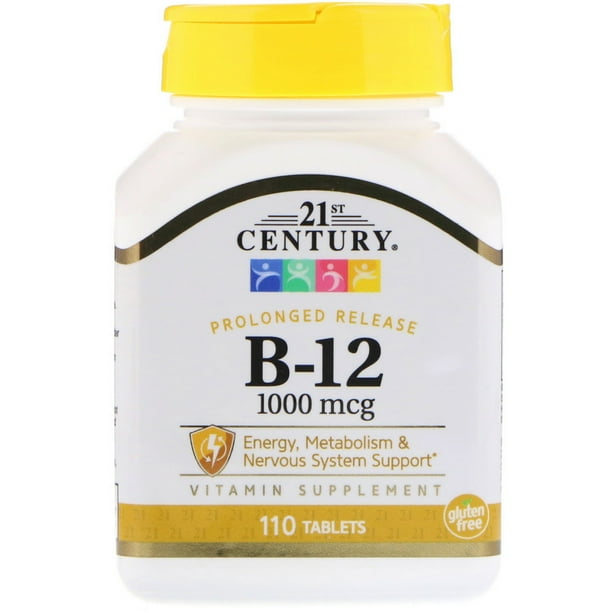 21 Century HealthCare 21st Century Vitamin B-12, 110 ea ...
