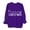 Purple, variant on Sweatshirts for Women Crewneck Long Sleeve Loose Fit Tops Color Block Ribbed Trim Fashion 2025 Gray L