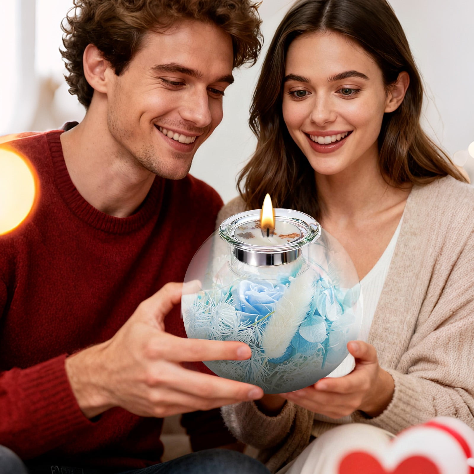 Candle Tins Simple Candle-Making, Candles Making Kit for Adult DIY Gift , Includes Holders, DIY Candle Making Supplies, Crafts for Adults Multi-Purpose Storage Containers for Crafts & Small Items