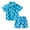 1-Sky Blue3032, variant on Tiijoy Summer Boys Hawaii Beach Outfits Tropical Print Short Sleeve Button Down Shirt Shorts Set Kids Clothing Sets, Sizes 1-8