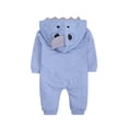 thumbnail image 3 of Coerni New Born Baby Boys Girls Cartoon Dinosaur Hoodie Romper Onesie Jumpsuit Outfits Unisex Baby Hoodies Clothes, 3 of 8