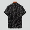 thumbnail image 4 of INCERUN Men's Short Sleeve Printed Summer Sets Hawaiian Holiday Beach Suits, 4 of 11