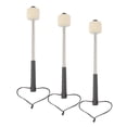thumbnail image 3 of Tachiuwa 3X Bâton de Tambour Basse Mallet avec Poignée en Acier Inoxydable Multi-Usage, 3 of 3