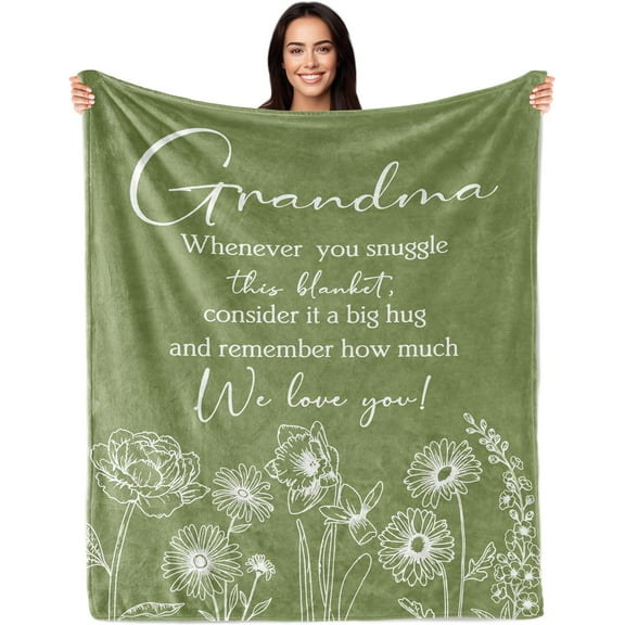 Grandma Gifts, Gifts for Grandma, Grandma Birthday Gifts, Gifts for Grandmother Birthday, Gifts Ideas for Grandma, Great Nana Gifts for Grandma, Best Birthday Gifts for Gigi 50"X60" Blanket