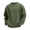 thumbnail image 3 of Enjoytime Crewneck Sweatshirt Boys Solid Color Long Sleeve Pullover Tops Casual Warm Fall Winter Clothes for Kids, 3 of 7