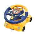 thumbnail image 2 of Simulación de autos Volante de conducción con canciones y música Juguete de aprendizaje divertido Volante de juguete para niños de 3 4 5 6 años Niños Oso, 2 of 9