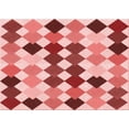 thumbnail image 1 of Ahgly Company Indoor Rectangle Patterned Pastel Pink Area Rugs, 2' x 3', 1 of 6