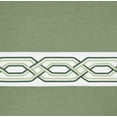 thumbnail image 3 of Achim Cenefa de Cortina Filtrante de Luz con Bolsillo para Barra Paige, Verde, 140 x 33 Cm, 3 of 3