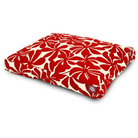 Majestic Pet Rectangle Dog Bed - Red Plantation - Small - S
