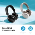 thumbnail image 3 of Sennheiser ACCENTUM Plus Wireless Bluetooth Headphones - Quick-Charge Feature, 50-Hr Battery Playtime, Adaptive Hybrid ANC, Sound Personalization, Touch Controls - White, 3 of 5