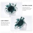 thumbnail image 2 of Fascinator Hat Tea Party Hat Fascinator Mesh Headband Women Fascinator for Wedding, 2 of 9