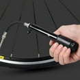 thumbnail image 2 of Portable Bicycle Pump Aluminum Alloy Tire Tube Mini High Pressure Hand Pump Inflator Bike Tire Pump Cycling Air Inflator Mountain Road Bike Accessories for MTB Bicycle Pump, 2 of 7