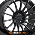 thumbnail image 4 of XXR 550 18 Hyperblack Wheel / Rim 5x100 & 5x4.5 with a 36mm Offset and a 73.1, 4 of 5
