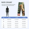 thumbnail image 5 of Fotbe Cute Kitten Water Lilies Men's Pajama Pants,Sleepwear Pants,Pj Bottoms Drawstring And Pockets-Small, 5 of 7