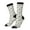 3 Black, variant on Winter Woodland Friends Print Adult Socks for Men & Women,Calf Socks, Ankle Socks,Boots Socks,Breathable Casual Sock,Unisex Crew Socks