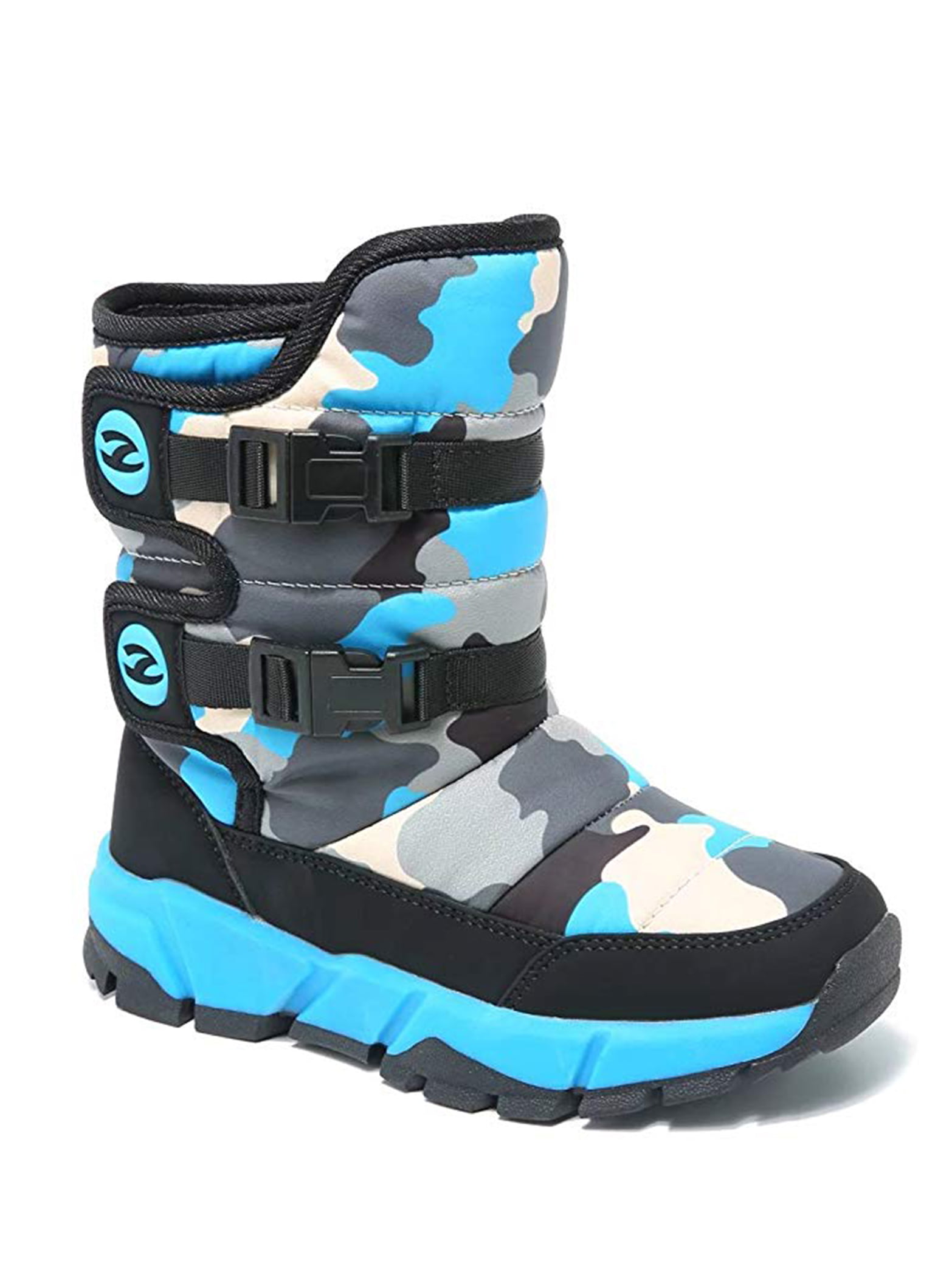 Kids Hiking Boots Boys Waterproof Snow Boots Winter Boots for Girl Sneaker