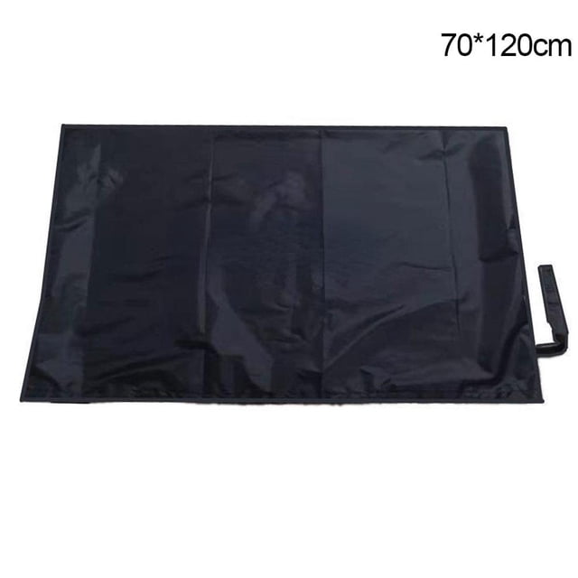 Universal Car Trunk Mat, Waterproof Heavy-Duty Luggage Liner, Foldable Cargo Area Protector for SUVs & Sedans, Black All-Weather Vehicle Storage Accessory