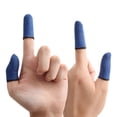 thumbnail image 1 of Paquete de 20 pares de fundas para los dedos para juegos, controladores de juegos móviles, juego de fundas para pulgar, antisudor, transpirables, sin costuras, para pantalla táctil, fundas p, 1 of 5