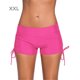 thumbnail image 1 of Soidarity Bañador de cintura baja con correa lateral de color liso para mujer Traje de baño Rosa roja XXL Soidarity OD001260-17, 1 of 6