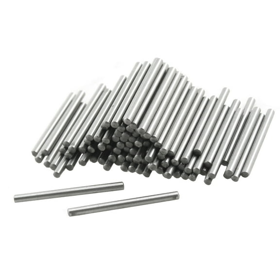 Unique Bargains 100Pcs 1.2mm Diameter 15.8mm Length Cylinder Parallel Dowel Pins