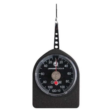 Jonard Tools Dynamometer Gauge,Dial,10-100g GD-10
