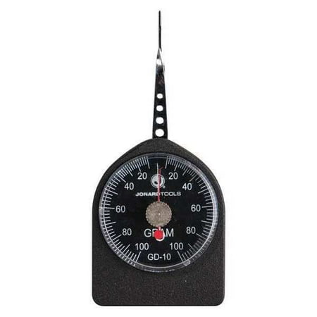 Jonard Tools Dyno Gauge, +/-2g Force Acc, Analog GD-10