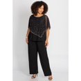 thumbnail image 4 of Catherines Women's Plus Size Chiffon Overlay 2-Piece Pant Suit, 4 of 4