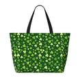 thumbnail image 2 of Balery Happy St. Patrick's day Beach Travel Bag - Water-Resistant, Large Capacity Lightweight Tote with 7 Pockets for Women and Men - Perfect for Beach, Pool, Gym, and Travel, 2 of 7