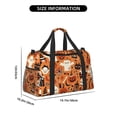 thumbnail image 3 of Fotbe Halloween 2 Bolsa de Viaje con Estampado, Bolsa de Fin de Semana para Mujer con Compartimento para Zapatos, Bolsa de Gimnasio con Bolsillo Húmedo, 3 of 7