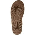 thumbnail image 4 of UGG Womens Brown Mixed Media Pull Tabs At Both Sides Padded Classic Short Round Toe Winter Boots 11, 4 of 4