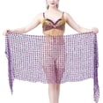 thumbnail image 2 of Women Girls Belly Dance Sequin Triangle Hip Scarf, 2 of 3