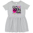 thumbnail image 3 of Inktastic It's an '80s Thing Girls Toddler Dress, 3 of 5