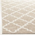 SAFAVIEH Montauk Crispian Geometric Quatrefoils Cotton Area Rug, Beige