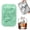 E Dog Ice Mold Green, variant on Spill Proof Ice Cube Tray with Lid,Ice Mold for Freezer, Portable Ice Box Container, Refrigerator Ice Accessory for Coffee Juice Beer Drinks, Perfect for Home Apartment Dorm Camping Picnic Summer Use